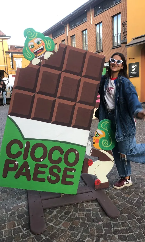 Arrivo al CiocoPaese di Riccione