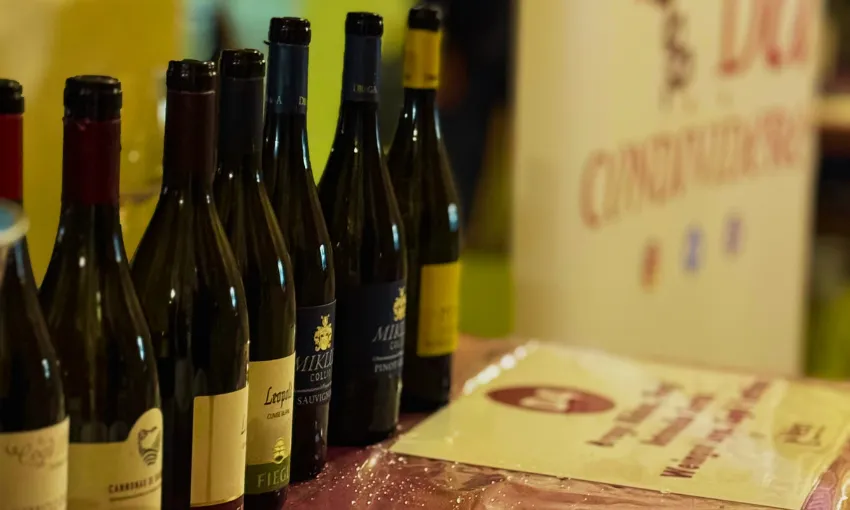 Bottiglie di vino al VEN di Lugo