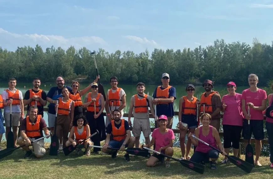 Foto di gruppo scattata durante la Sagralonga Estiva del 20 luglio