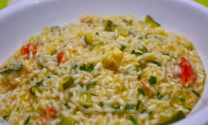 risotto con asparagi