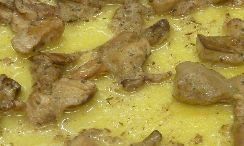 polenta e rane