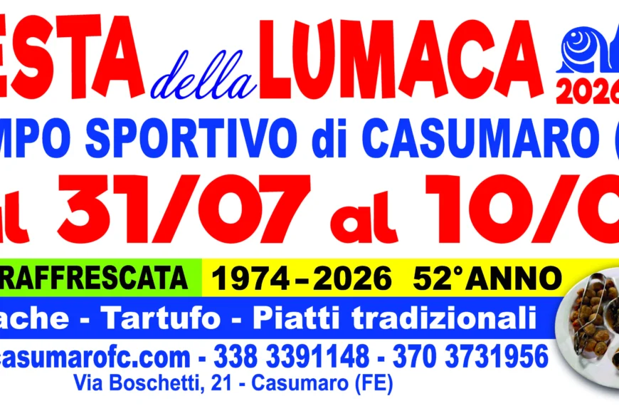 Festa della Lumaca FESTA-DELLA-LUMACA-2026-manifesto-6x3