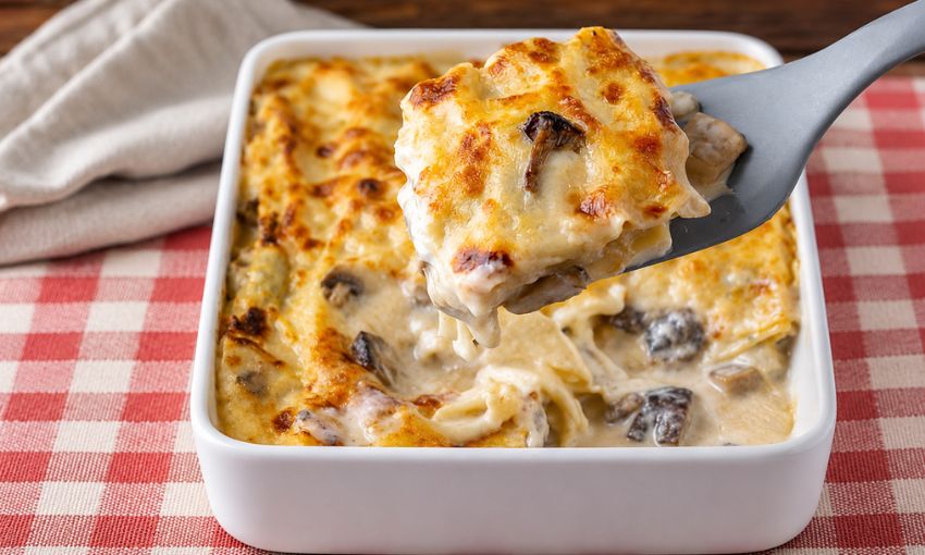 lasagna ai funghi