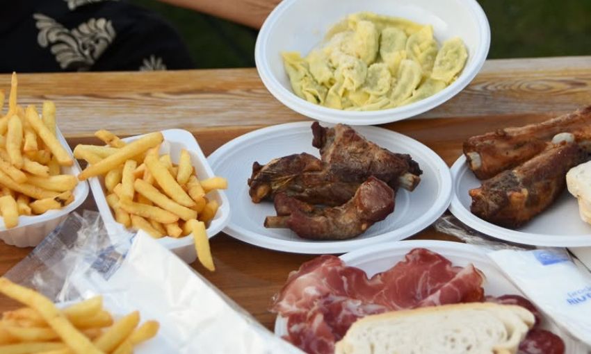 menù della festa