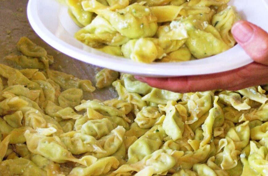 tortelli con la coda