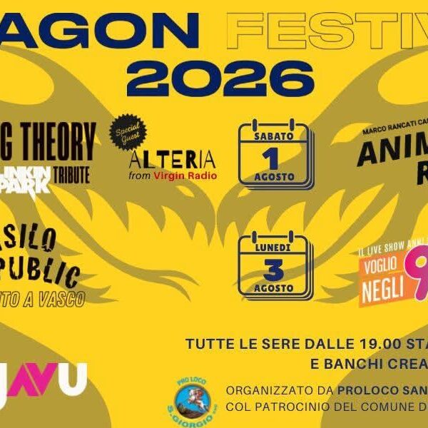 Dragon Festival a San Giorgio Piacentino: cinque sere tra concerti, birra e cucina