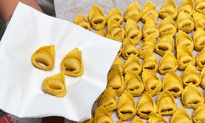 tortelloni di zucca
