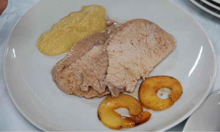 scaloppina alla mela