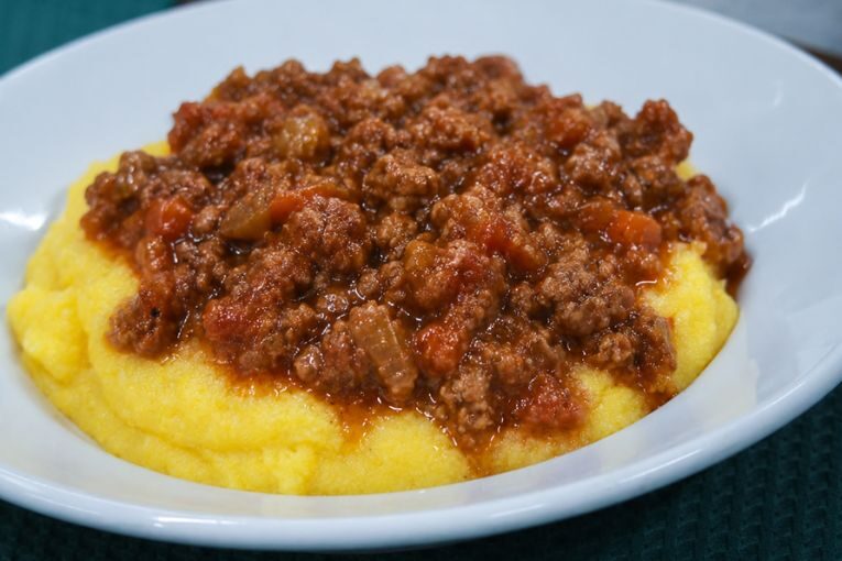 polenta con ragù