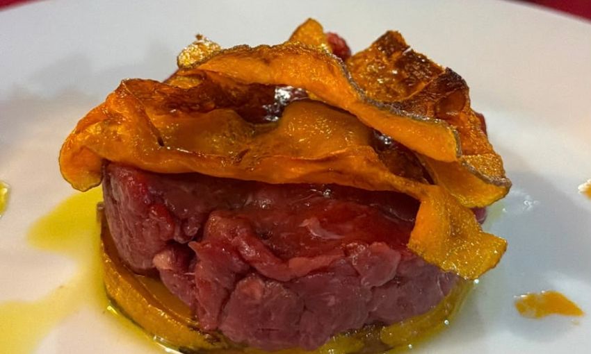 tartare di zucca